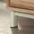 Lateral File with Two Drawers, Acacia finish