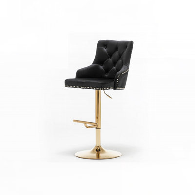 Adjustable Swivel Bar Stool