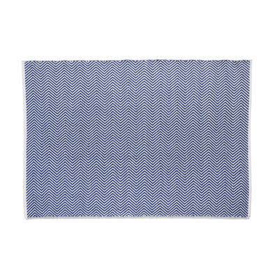 Logon Rectangle Chevron Hand Woven Indoor / Outdoor Area Rug