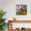  «Cat Sun» par Koday, art mural sur toile, 12 po x 12 po-1871475382