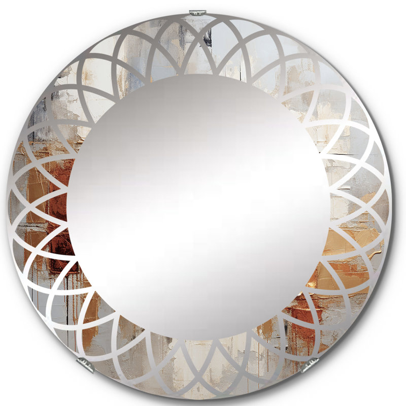 Willibert Circle Mirror, 24" x 24"
