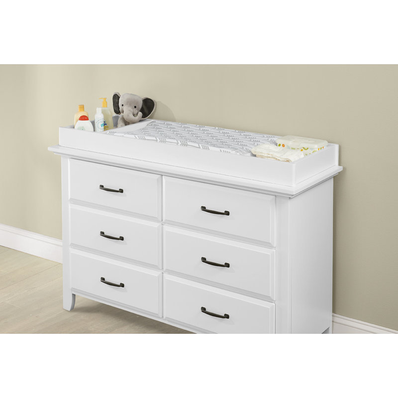 Universal Changing Topper, White