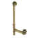 Made to Match Leg Tub Drain with Overflow