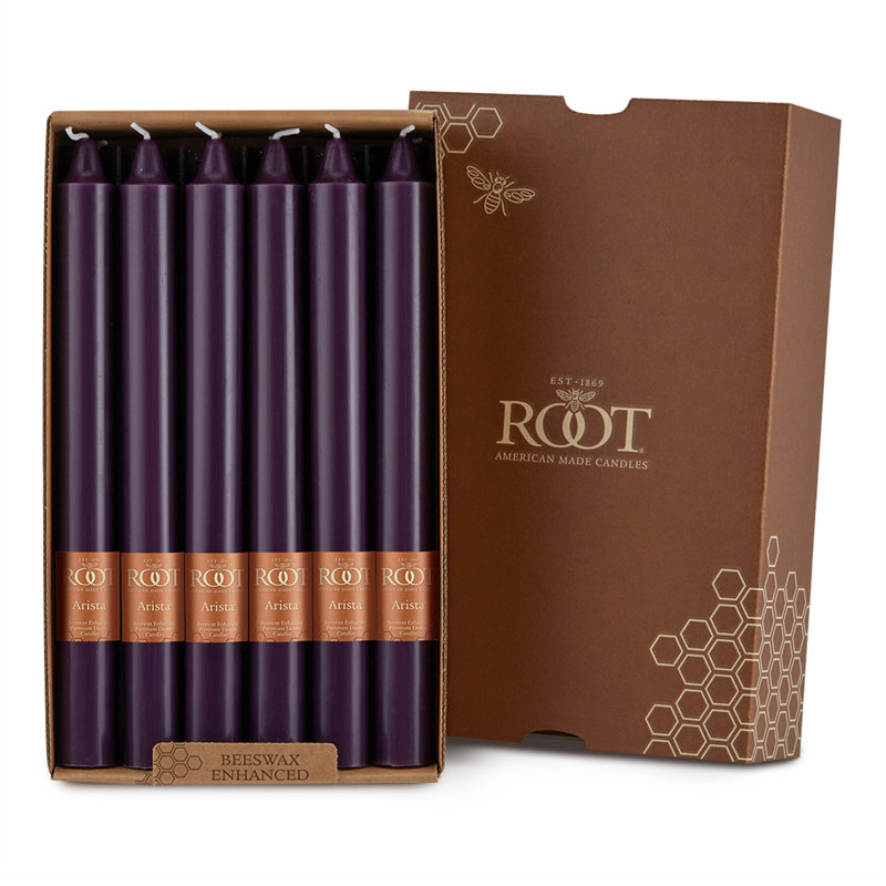 Unscented Taper Candle Set of 12, 12