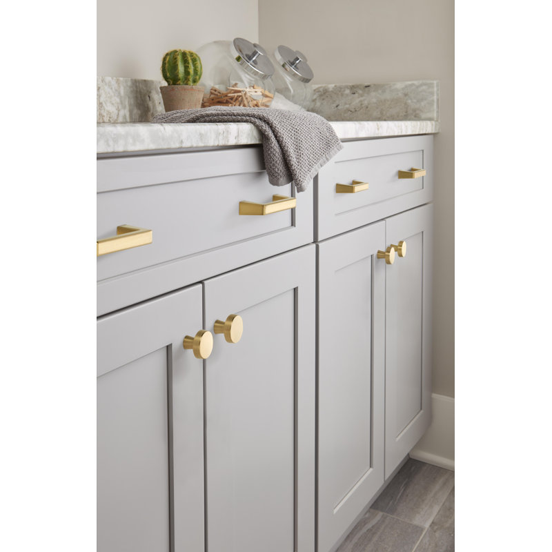 Bouton d'armoire bronze champagne 1-5 / 16 pouces (33mm) Blackrock, Bronze champagne, 1 5/16"