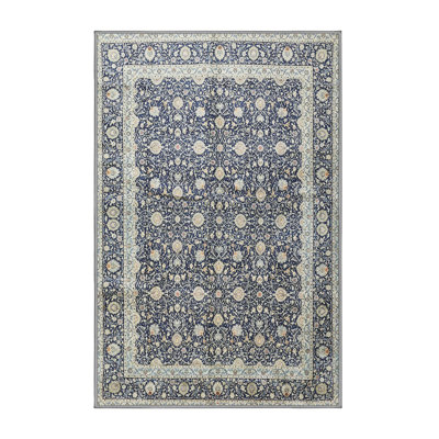Tapis oriental gris / bleu Biorn