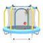 Trampoline de 55 pouces pour enfants avec trampoline intérieur et extérieur pour tout-petit-126824893