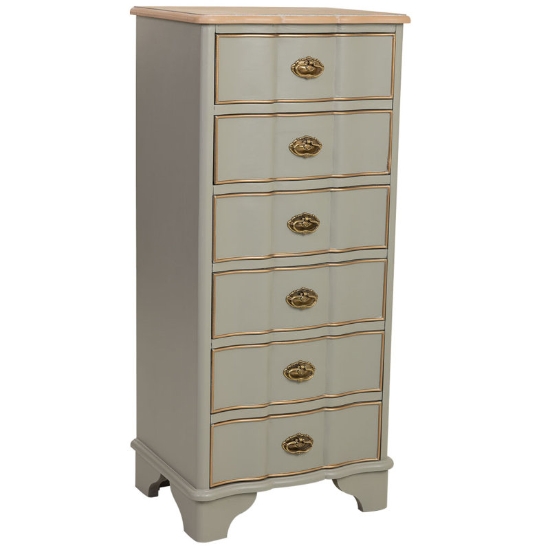 Cartley 50 cm W Chest of 6 Drawers