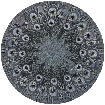 Vegan Leather Round Placemats