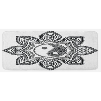 Eclectic Synthetic Kitchen Mat