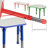 Goddard Plastic Adjustable Height Kids Activity Table-12161678