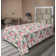 Drap plat à motif floral bohème Ambesonne
