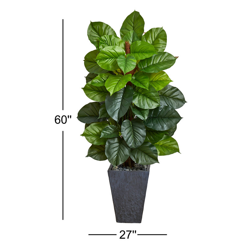 Plante à feuillage artificiel 60 po en pot
