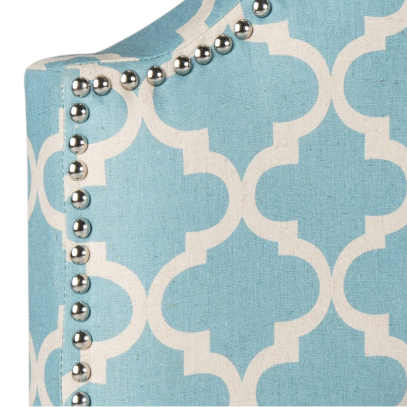 Hallmar Twin Arch Upholstered Headboard