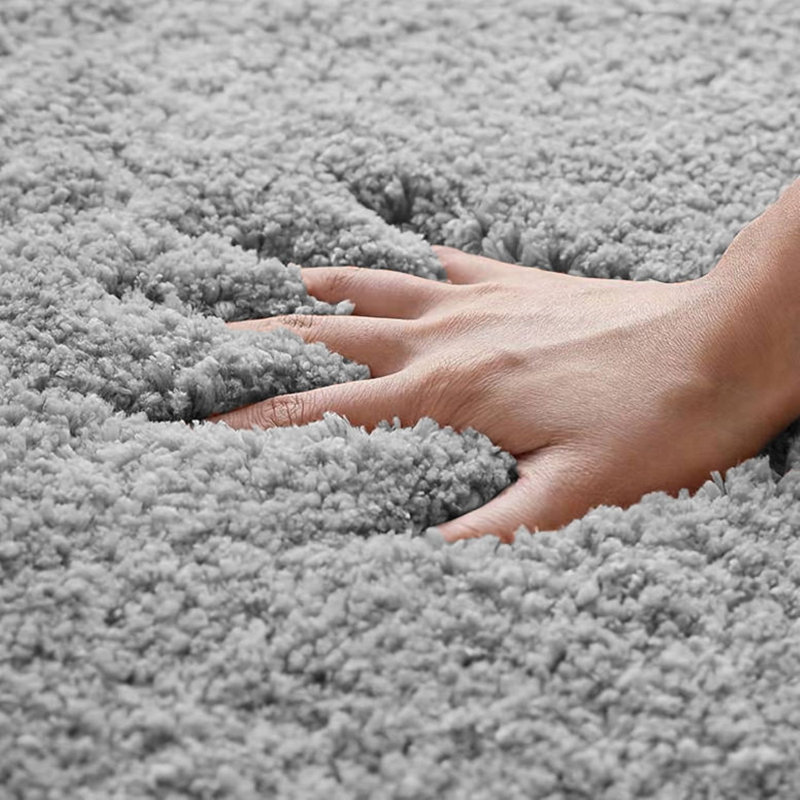 Jordan Microfibre Non Slip Bath Mat, Dove Grey