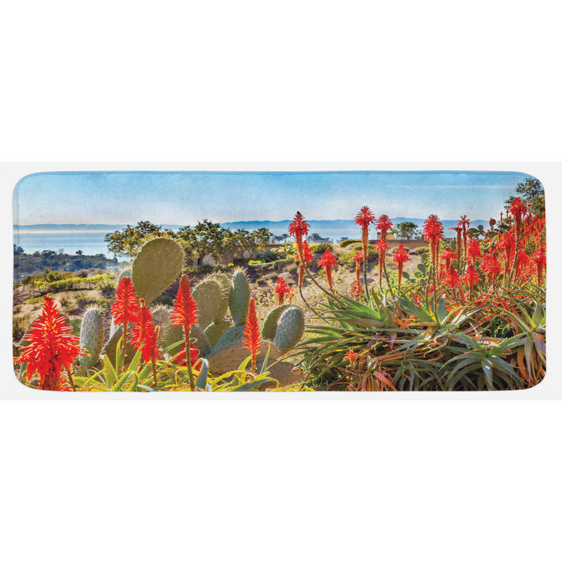 Tapis de cuisine cactus