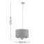 Melancon 3 - Light Chrome Drum Pendant-41952582