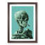 Blue Skull of a Skeleton with Cigarette by Vincent Van Gogh - Picture Frame Painting-62805896-62805897