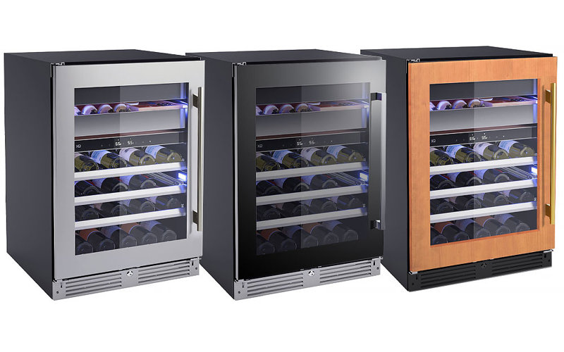XO 24" Herb and Wine Preservation System, Left Handed, Stainless Steel