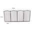 Barrière pour animaux pliable et autoportante-86232304