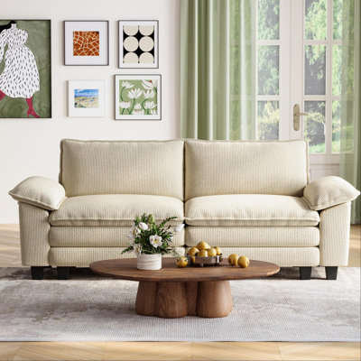 Colbey 90'' Upholstered Modular Cloud Sofa