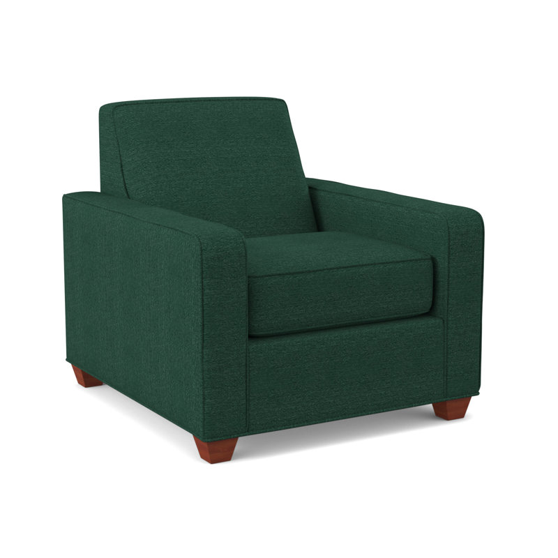 Avery Upholstered Armchair, BM Cherry, Antic Jade