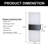 Kwamane LED Flush Mounted Sconce