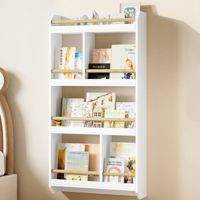 105cm H x 60cm W Particle Board / Chipboard Bookcase