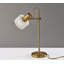 Lampe de bureau en métal Carmina Shireen