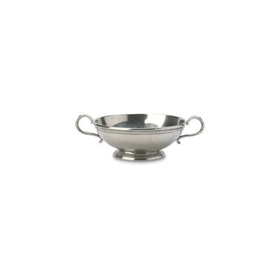 Low Footed Bowl With Handles