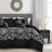 7 Pieces Embroidered Comforter Set Modern Colour Design Bed In A Bag-109025029
