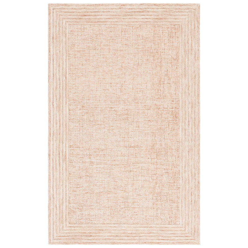 Tapis ivoire / rose Ebony 425, Rectangle 4 pi x 6 pi
