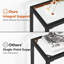 Console en verre 70,9 po