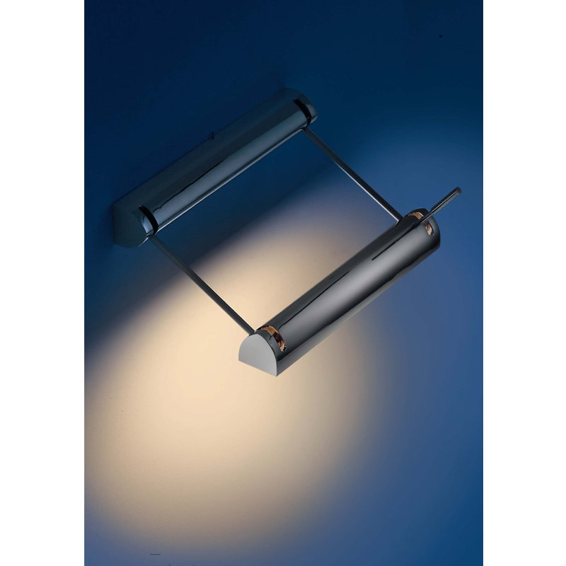 Bahe Armed Sconce, Polished chrome