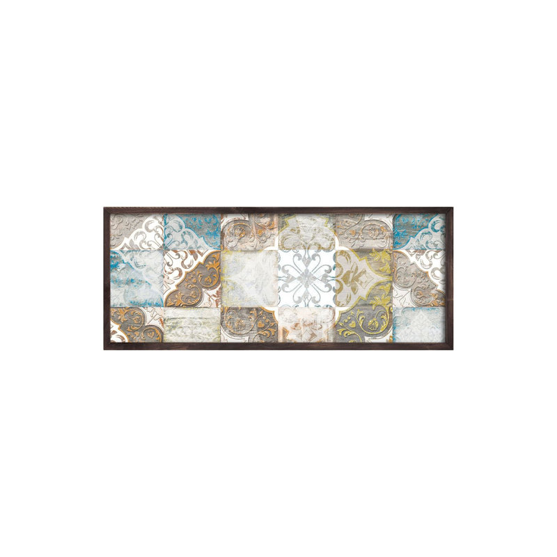 Élégante peinture encadrée décorative, 19,7 po x 47,2 po | Cadre 100% bois massif (épaisseur: 0,8 pouce) | Œuvre d'art durable en 100% panneau de fibres à densité moyenne (épaisseur: 0,1 pouce) | Impression numérique époustouflante pour la décoration de la maison ou du bureau
