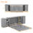 Murphy Bed With Shelves-2000112561-2000112562