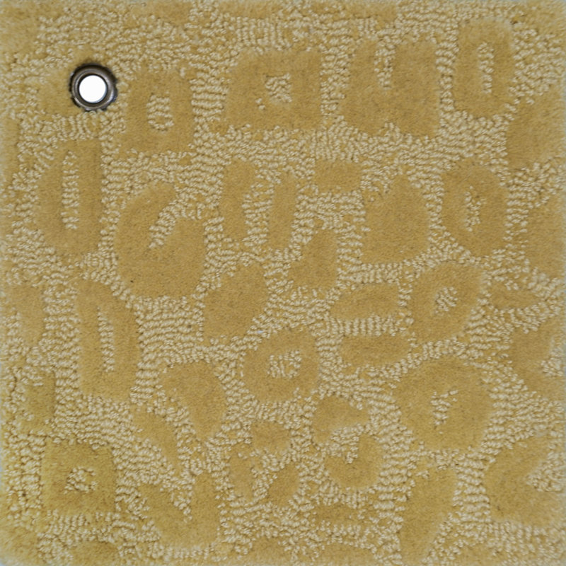 Leopardess Straw Hand-Tufted Responsible Wool Rug, Rectangle 8' x 11'