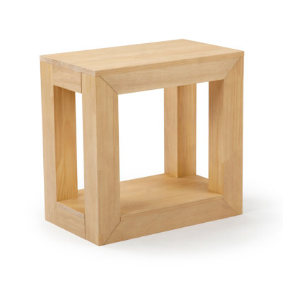 Dedie Solid Wood End Table
