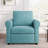 3-in-1 Convertible Chaise Lounger with Adjustable Backrest-620660709