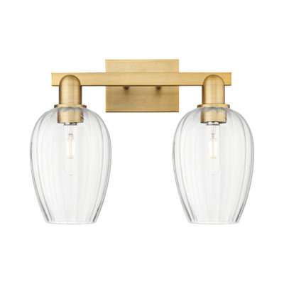Éclairage pour meuble-lavabo de salle de bain 2 lumières Preston