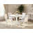 2 - Person Solid Wood Top Pedestal Dining Set