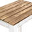 Cedarfield Brown & White Wooden Side Table | Modern Farmhouse |