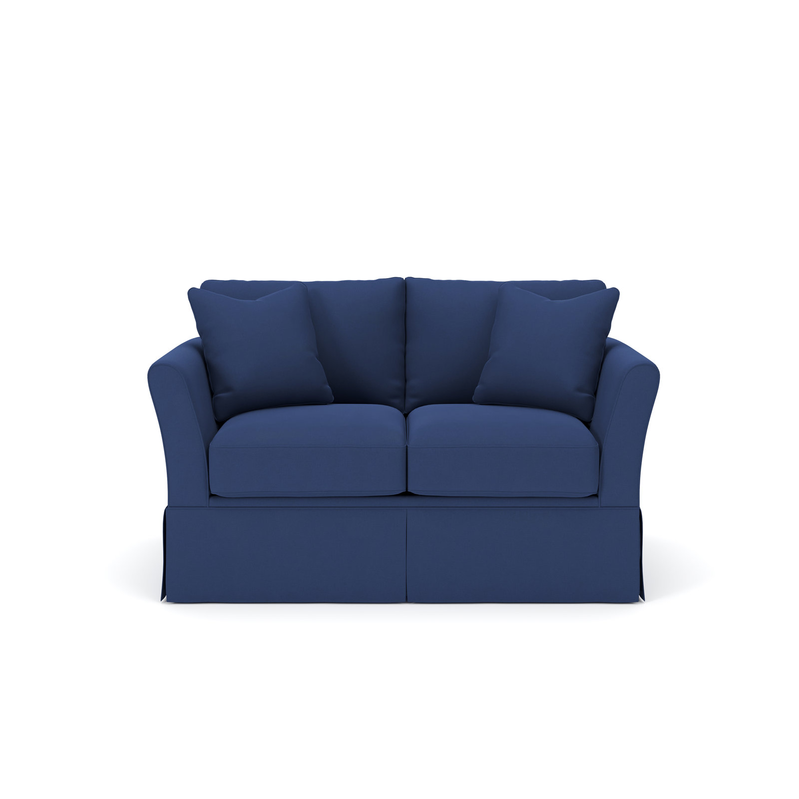 Shelby 60'' Upholstered Sleeper Sofa, Sunbrella® Canvas Navy