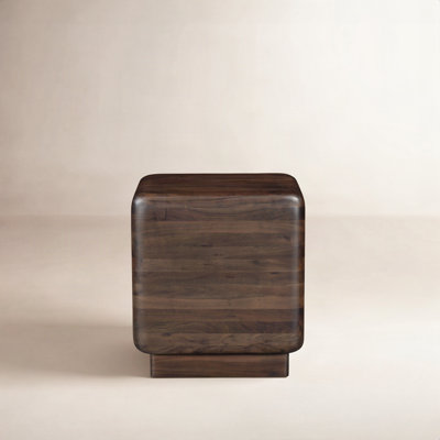 Solid Wood End Table