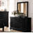 Louis Philippe Black Finish E. King Bed