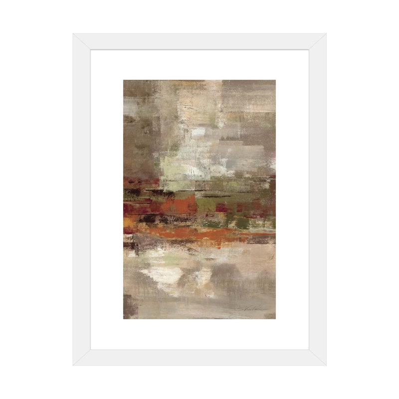 Landing Panel II par Silvia Vassileva - reproduction d'art, Papier encadré blanc, Blanc, H 32 po x l 24 po x P 1 po