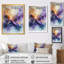 Olurotimi orange mauve, danse chromatique d'éternité III - encre liquide, art mural-793340647-793340571-793340646
