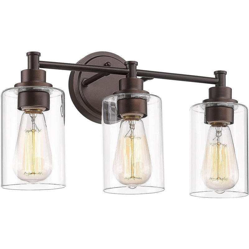 Binegar 3 - Light LED Vanity Light, Champagne Gold