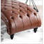 Chaise longue sans accoudoirs touffetée-348295077