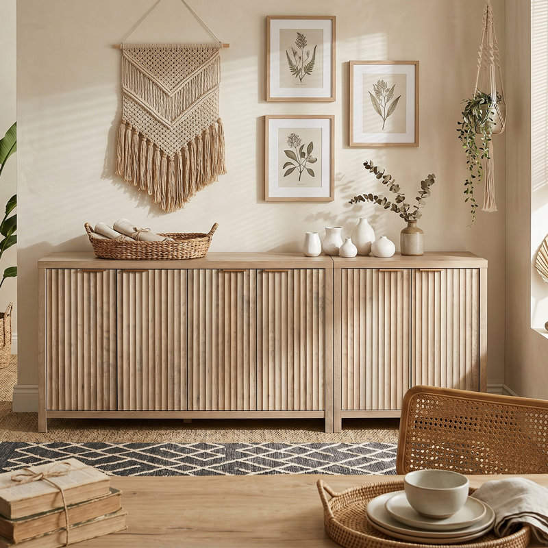Buffet Nicolee 86 ", Chêne sablé